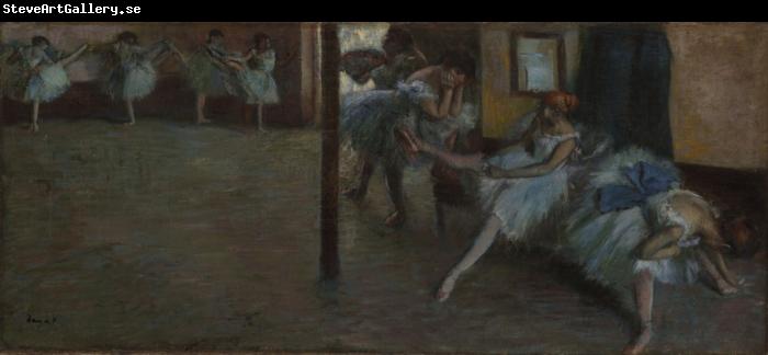 Edgar Degas Ballet Rehearsal